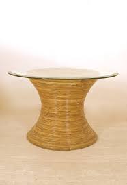 Comfort table basse avec portes, salle à manger, modèle wind, couleur structure puccini, couleur portes gris anthracite, mesure 92x50x45cm de haut. Table Basse Et Sellette En Bambou Paul Bert Serpette