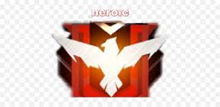 Why don't you let us know. Free Fire Heroic Logo Png Rango Heroico Free Fire Hero Logo Wallpaper Free Transparent Png Images Pngaaa Com