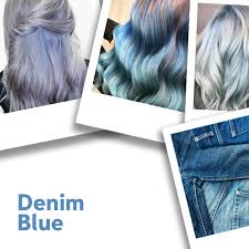 Brown hair with blonde highlights 27. 8 Denim Blue Hair Color Ideas And Formulas Wella Professionals