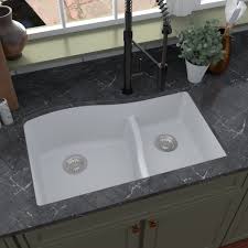 We did not find results for: Karran Undermount Quartz Composite 32 In 60 40 Double Bowl Kitchen Sink In White Amazon Com
