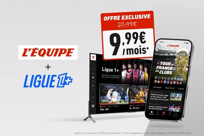 L'Équipe + Ligue 1+ : comment s'abonner pour voir l'intégralité de la  saison 2026-2027 ?