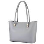 China Factory Customized Grey Color Women Shoulder Bag