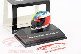 This is the design of michael schumacher, who is the father to put the color of the. Minichamps 1 8 Mick Schumacher Benetton B194 5 Demo Run Gp Spa Formula 1 2017 Helmet Mks Mh 8 2017 Model Car Mks Mh 8 2017 Mks Sh 17 8008 4251614404746