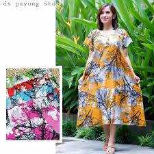 Pola baju daster sederhana tanpa lengan mp3 & mp4. Daster Murah Daster Payung Jumbo Daster Kekinian Daster Terbaru Baju Tidur Shopee Indonesia