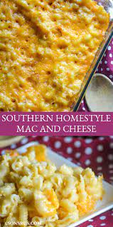 Southern Homestyle Mac And Cheese 4 Sons R Us Recipe Mac And Cheese Recipe Soul Food Mac And Cheese Homemade Southern Mac And Cheese