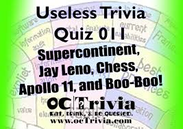 Whether you have a science buff or a harry potter fa. Useless Knowledge Trivia Quiz 011 Octrivia Com