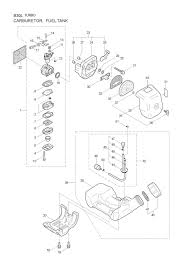 Maruyama Parts Lookup B30l Turbo Parts Diagrams B30l Turbo Carburetor Fuel Tank