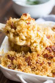 Gourmet Baked Mac And Cheese With Bacon Recipe Bacon Mac And Cheese Gourmet Mac And Cheese Mac And Cheese