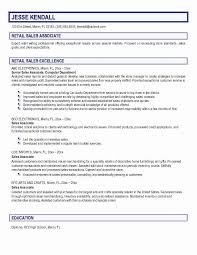 Retail Sales Associate Resume Examples Beautiful Retail Sales Associate Resume Sales Resume Examples Retail Resume Examples Sales Resume