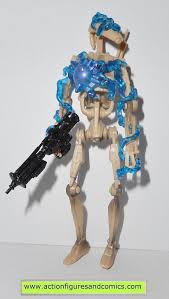 Star Wars Action Figures Battle Droid Boomer Damage Power Of The Jedi Complete