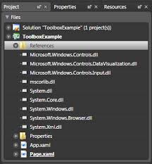 adding silverlight toolkit controls to the visual studio and