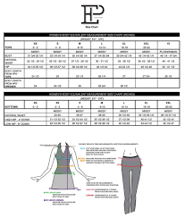 Size Guide Ep Pro Size Guide