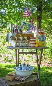 Perhaps you are the lovely and gracious host of said party? Vintage Americana Fourth Of July Party