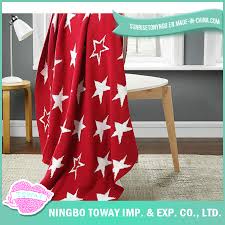 Browse our sheets, quilts, shams, bath towels, and more! China Airline Red Star Soft Knitted Woven Outdoor Cotton Blanket China Cotton Blanket And Woven Blanket Price