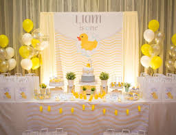 Theme 1st Birthday Celebration Theme Birthday Ideas For Kids Rubber Duck Birthday Rubber Duck 1st Birthday Party Catch My Party Rubber Ducky Birthday Rubber Duck Birthday Duck Birthday