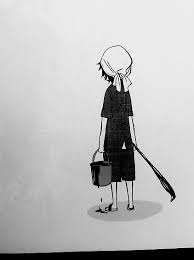 Beautiful Black And White Anime Drawings Anime Animeboy B W Barakamon Beautiful Black And White Drawing Handa Handa Seishuu Hina Kawaii Manga Naru Kotoi Barakamon Anime Art Beautiful Anime