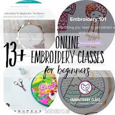 Join our newsletter below to be the first to be notified of new classes and upcoming dates of the courses we've previously taught with vip special. The Best Online Embroidery Classes For Beginners Swoodson Says