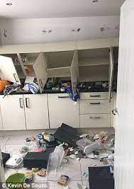 Empty the cabinet and see if the screws that hold it to the wall are coming out or if the cabinet itself is falling apart. Kent Mother Feared Her Daughter Had Brain Damage Daily Mail Online