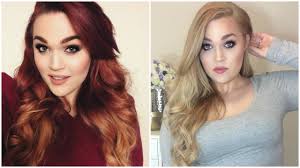 Champagne blondes look more expensive and more natural, capri tells us. How I Went From Red To Blonde Hair At Home Drugstore Products Youtube