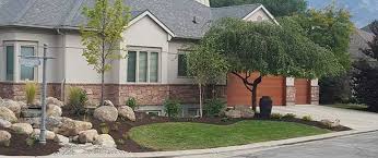 If, for instance, replacing an unsightly fence isn't feasible, screen it with reed or rolled bamboo. Landscape Design Installation Salt Lake City Ut Area Landscape Solutions
