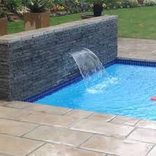 Composed of gfrc, these spouts are designed for use in a fountain pool, swimming pool, or basin. Sst Slimline Waterspout Nixin Poolware