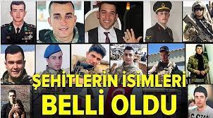Kahraman şehitlerimizin isimleri ve memleketleri belli. Sehitlerin Isimleri Ve Memleketleri Belli Oldu Haber Sanliurfa