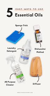 5 Easy Ways To Use Essential Oils In Your Home Essential Oils Essential Oil Blends Recipes Branch Basics