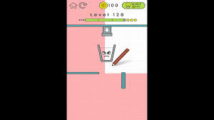 You need to use your brain to draw the line. Happy Glass Level 128 3 Stars Walkthrough Youtube