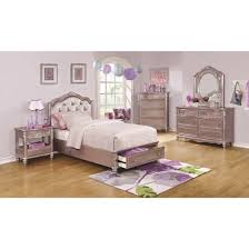 Bedroom sets create cohesive and comfortable room designs. Kids Bedroom Kids Bedroom Sets Caroline 400891f 7 Pc Full Upholstered Bedroom Set With Storage At Tc Furniture Gallery Clearance Center