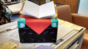 Pin On Minecraft Enchanting Table Diy