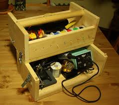 Best idividual desserts to sale for christmas : Portable Soldering Station In A Toolbox Electronics Workshop Electronic Workbench Craft Tool Storage