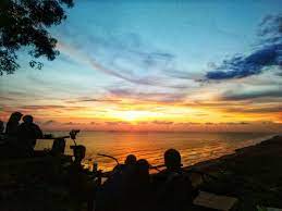 Beautiful Sunset At The Top Of Parangtritis Beach The Storyteller Sunset Beautiful Sunset Beach