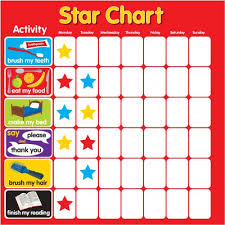 Reward Star Chart Magnetic Rigid Square 32x32cm With