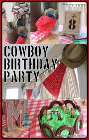 A western theme is the ultimate in casual fun at a backyard barbecue, company picnic or corporate reception. Cowboy Theme Birthday Party Decorations The Country Chic Cottage