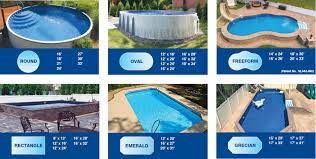 Lots of 17 x 32 pool to choose from. Semi In Ground Pools Somertime Pool Spa Supply Inc