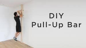 When the nail hits the wood, you've found a stud. Diy Pull Up Chin Up Bar How To Make A Chin Up Bar Without A Doorway Youtube