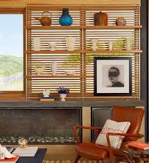 open kitchen shelves and stationary