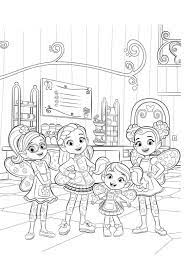Butterbean's cafe coloring pages printable. Characters From Butterbean S Cafe 1 Coloring Page Free Printable Coloring Pages For Kids