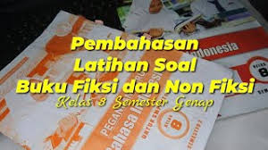 Latihan soal pilihan ganda materi buku fiksi dan nonfiksi beserta jawaban. Pembahasan Latihan Soal Buku Fiksi Dan Non Fiksi Youtube