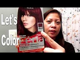 Been looking for it for a while because my roots are really showing. Hot Or Not L Oreal Paris Feria R57 Diy Hair Dye Cherry Crush Intense Medium Auburn No Bleach Agaclip Make Your Video Clips