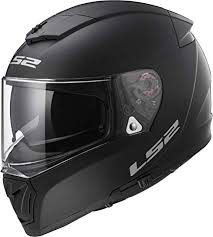 Ls2 Helmets Unisex Adult Full Face Helmet Matte Black Large Breaker