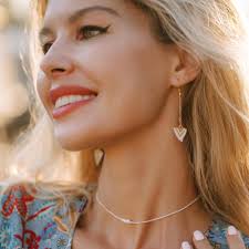 Boucles D'Oreilles Pendantes Triangle En Perles Tissées || Boucles  D'Oreilles Géométriques En Perles Miyuki || Bijoux Perlés Faits Main