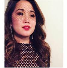 Black Veil Mask, Women Masquerade Mask, Diamond Studded Veil With  Rhinestones