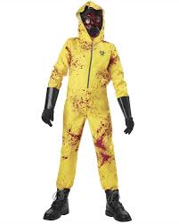15 50 Zombie Hazmat Boys Halloween Costume Large Zombie Hazmat Halloween Costume Boy Costumes Boy Halloween Costumes Halloween Costumes For Kids