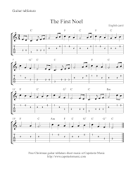 A good one for beginners to get started on an acoustic guitar. Free Sheet Music Scores Guitar Tab Christmas Guitar Tabs Songs Guitar Tabs Guitar Songs For Beginners