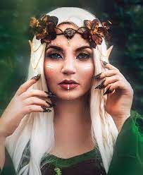 50 Pretty And Unique Makeup Looks For Halloween Cute Makeup Easy Makeup Ideas Beautiful Makeup Ideas The H Fairy Fantasy Makeup Fairy Makeup Fantasy Makeup