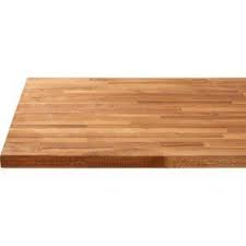 Plan De Travail Bois Acacia Huile Mat L 250 X P 65 Cm Ep 38 Mm Plan De Travail Bois Plan De Travail Bois