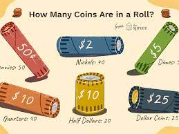 Don't just fill the wrapper all the way to the top. How Many Coins Are In A Standard Roll Of U S Coins