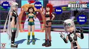 This is how to load motion data, not download it.the reason i made an ible of something so simple is because mmd beginners have step 3: Mmd Wrestling Girls Pack 3 May Dawn Iris Korrina Lillie Mallow Serena Lana Chloe Bea Shaila Rose And Nova Motions