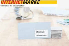 In diesem fall kann direkt eine neue paketmarke gedruckt werden: Internetmarke Dhl Online Frankierung Auf Etiketten Drucken Herma